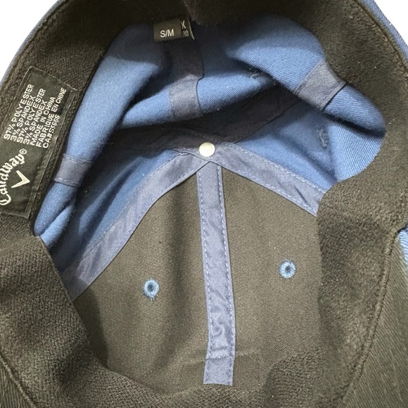 Callaway 82 Label Fitted Hat Golf Cap 2018 in Navy Blue - Picture 6 of 6